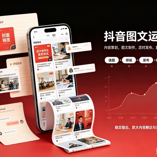 龙井抖音图文代运营服务